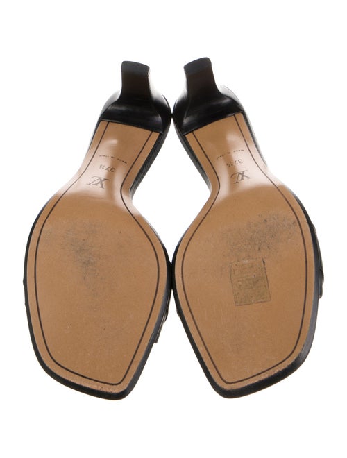 Louis Vuitton Leather Slides