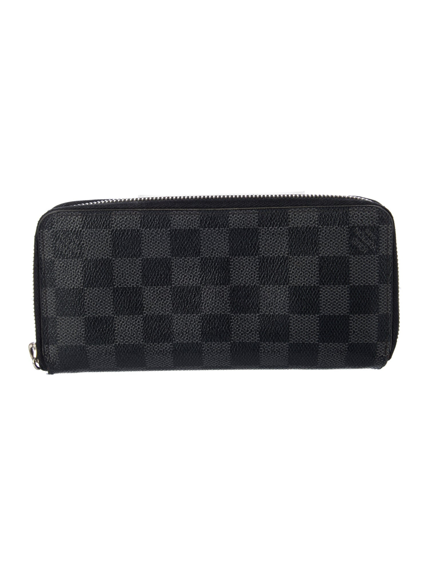Louis Vuitton Damier Graphite Pattern Coated Canvas Zippy Wallet