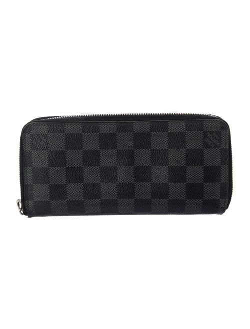 Louis Vuitton Damier Graphite Pattern Coated Canvas Zippy Wallet