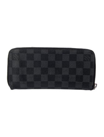 Louis Vuitton Damier Graphite Pattern Coated Canvas Zippy Wallet