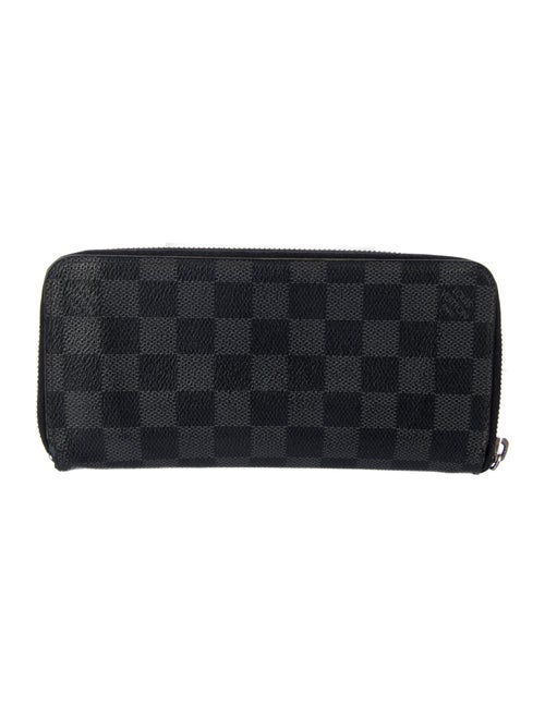 Louis Vuitton Damier Graphite Pattern Coated Canvas Zippy Wallet