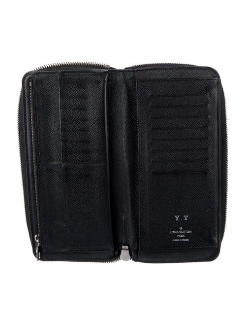 Louis Vuitton Damier Graphite Pattern Coated Canvas Zippy Wallet