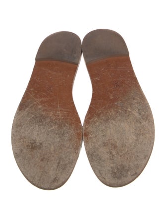 Louis Vuitton Leather Slides