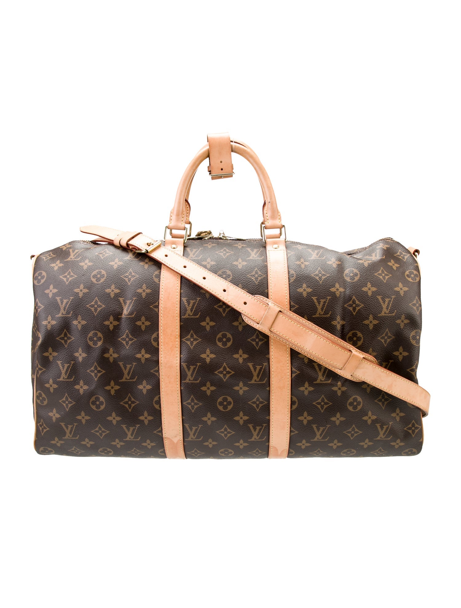 Louis Vuitton LV Monogram Keepall Bandouliere 55