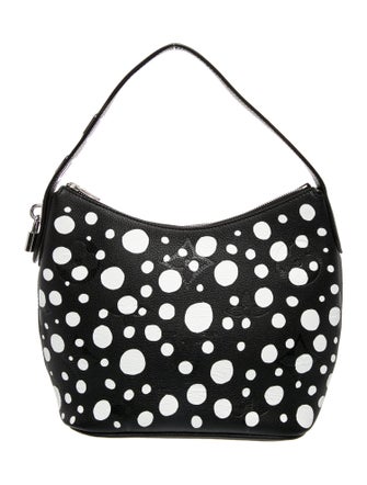 Louis Vuitton Monogram Giant x Yayoi Kusama Marshmallow Hobo PM 2023