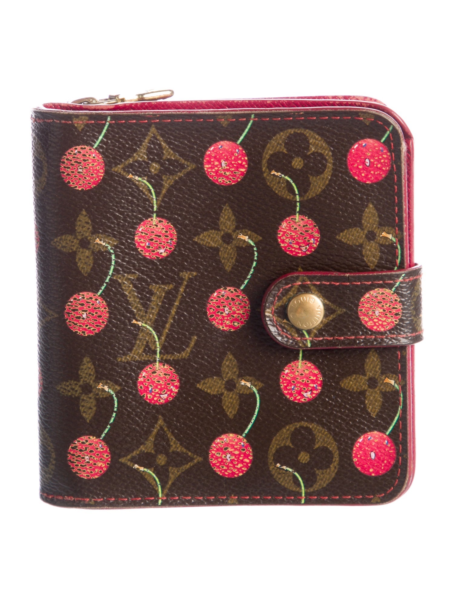 Louis Vuitton 2005 Monogram Pattern Compact Zippé Wallet
