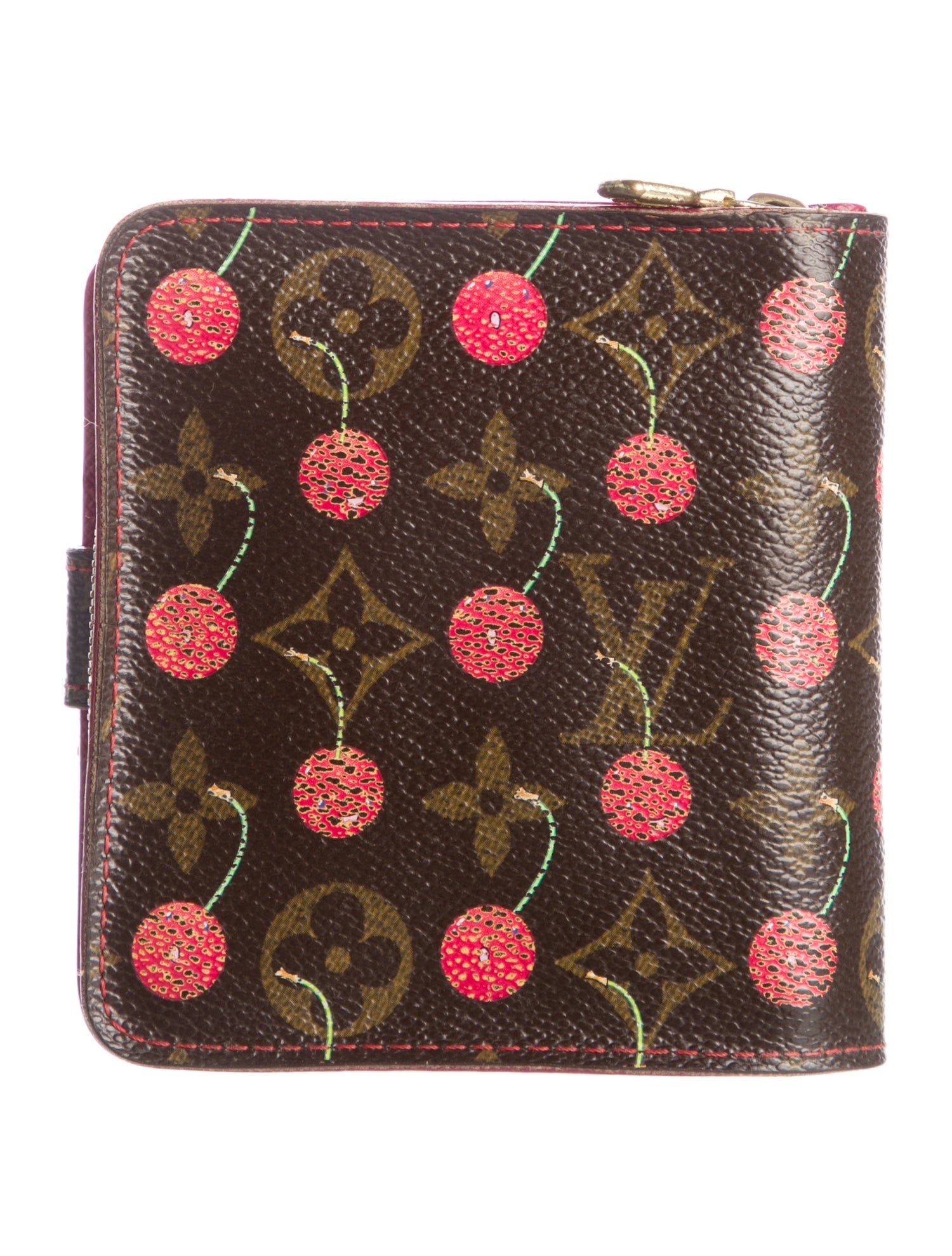 Louis Vuitton 2005 Monogram Pattern Compact Zippé Wallet