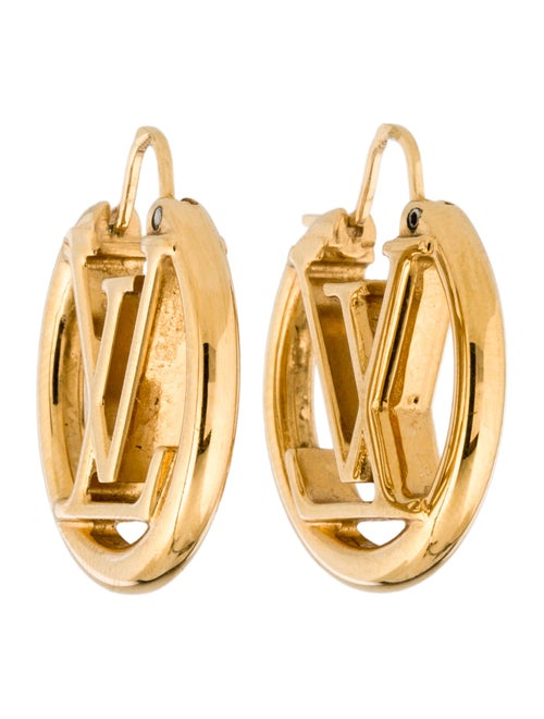 Louis Vuitton Louise PM Hoop Earrings