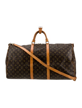 Louis Vuitton LV Monogram Keepall Bandouliere 60 Vintage