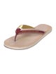 Louis Vuitton Canvas Flip Flops