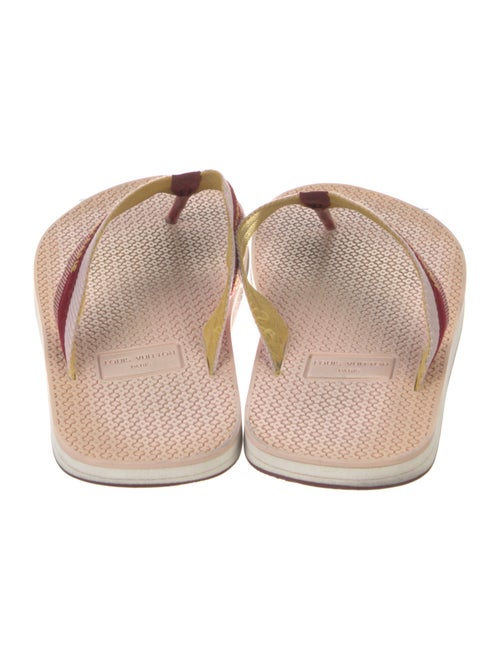 Louis Vuitton Canvas Flip Flops