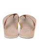 Louis Vuitton Canvas Flip Flops