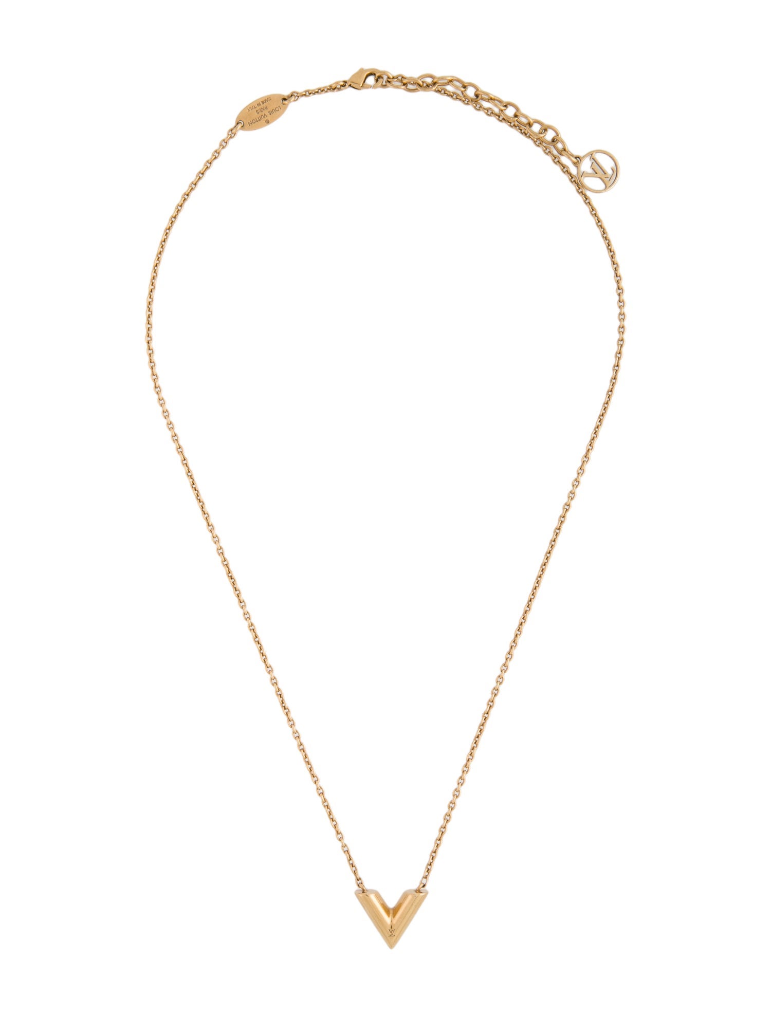 Louis Vuitton Essential V Necklace