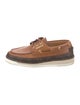 Louis Vuitton LV Monogram Leather Boat Shoes