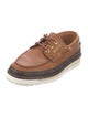 Louis Vuitton LV Monogram Leather Boat Shoes