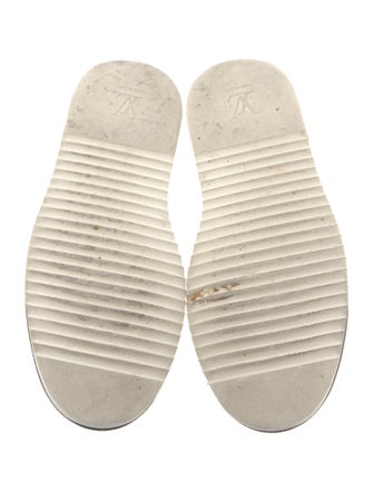 Louis Vuitton LV Monogram Leather Boat Shoes