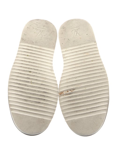 Louis Vuitton LV Monogram Leather Boat Shoes