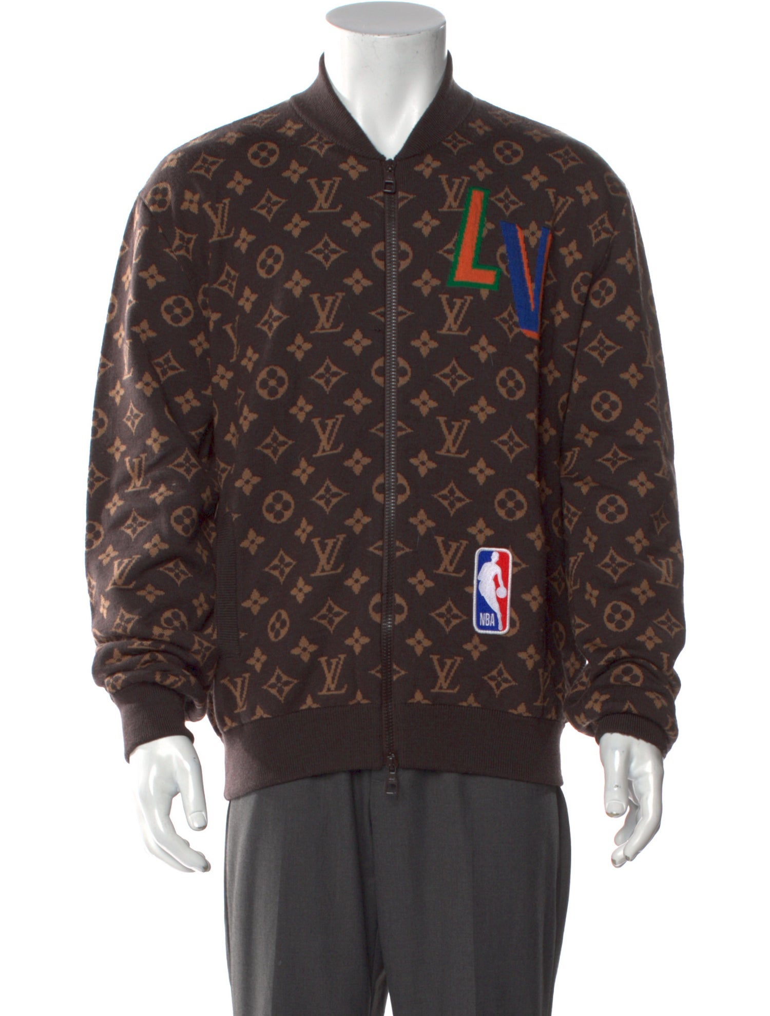Louis Vuitton x NBA 2021 LV Monogram Cardigan