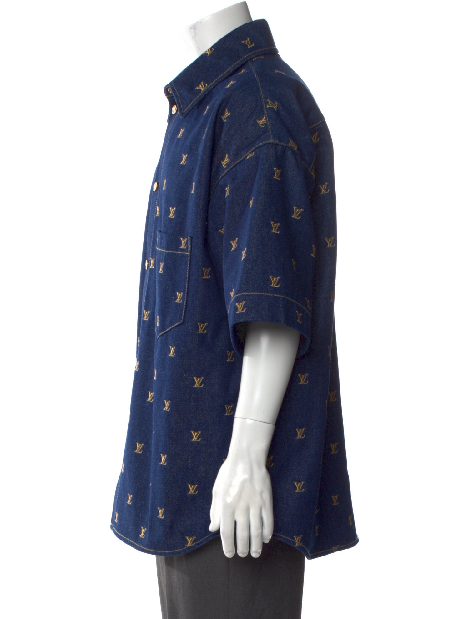 Louis Vuitton 2024 LV Monogram Shirt