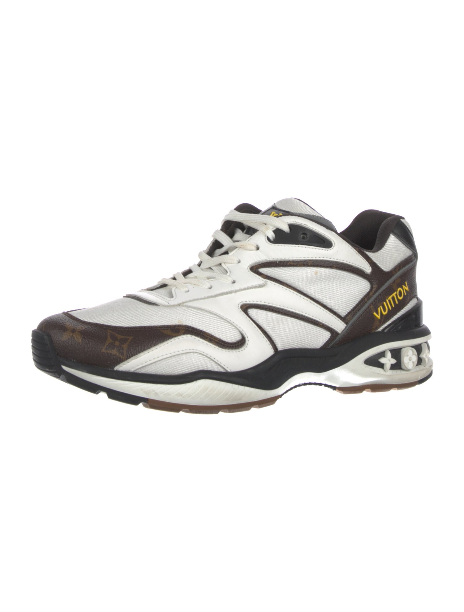 Louis Vuitton LV Monogram Leather Sneakers