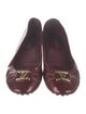 Louis Vuitton LV Monogram Patent Leather Ballet Flats
