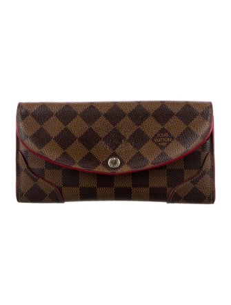 Louis Vuitton 2017 Damier Ebene Pattern Caïssa Wallet