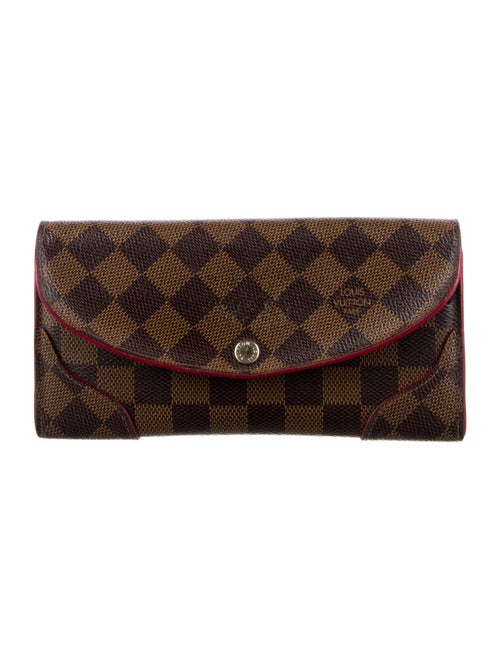 Louis Vuitton 2017 Damier Ebene Pattern Caïssa Wallet