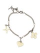 Louis Vuitton Enamel Sweet Monogram Charm Bracelet