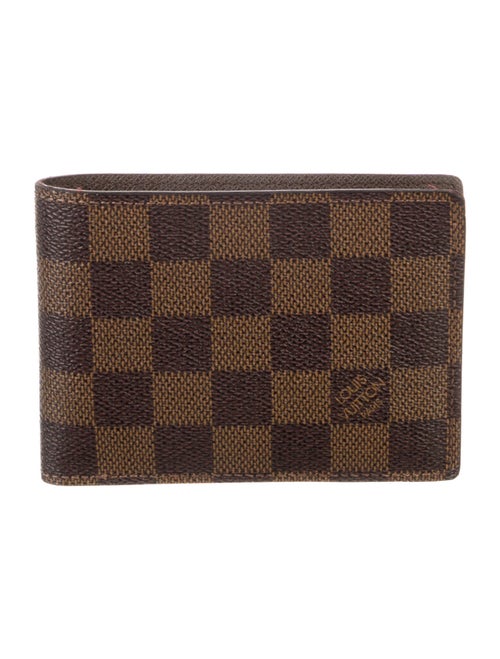 Louis Vuitton 2012 Damier Ebene Pattern Multiple Wallet
