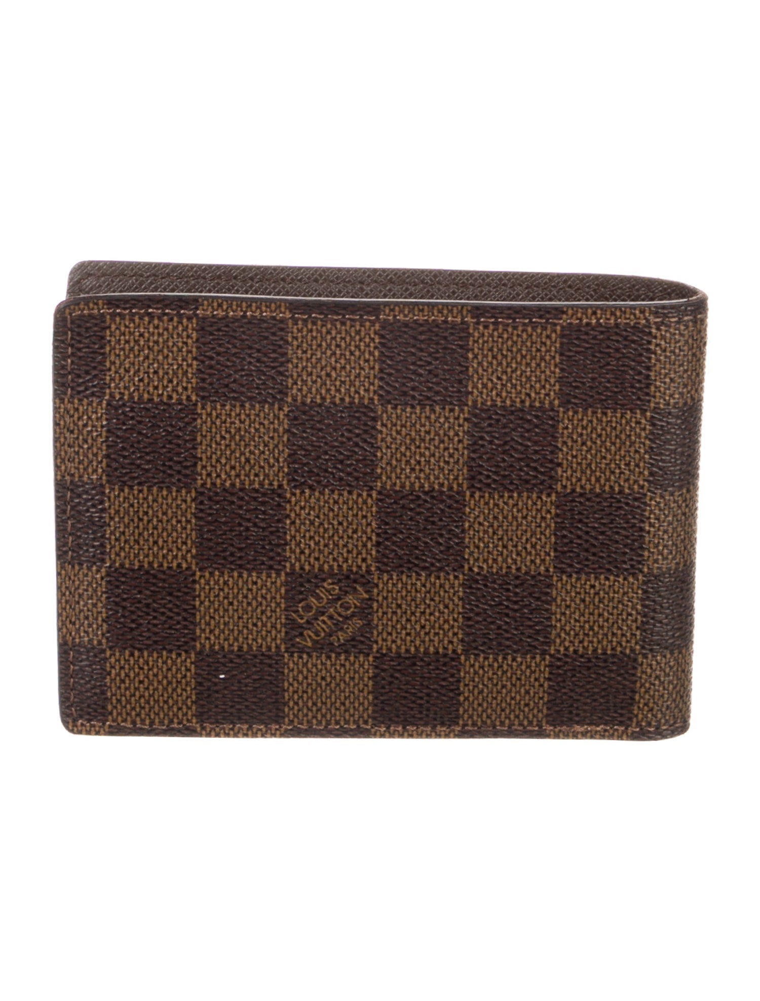 Louis Vuitton 2012 Damier Ebene Pattern Multiple Wallet