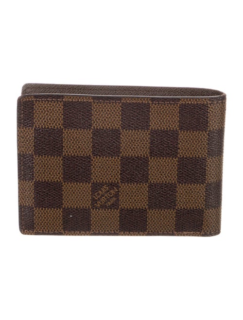 Louis Vuitton 2012 Damier Ebene Pattern Multiple Wallet