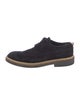 Louis Vuitton Suede Eyelet Trim Brogues