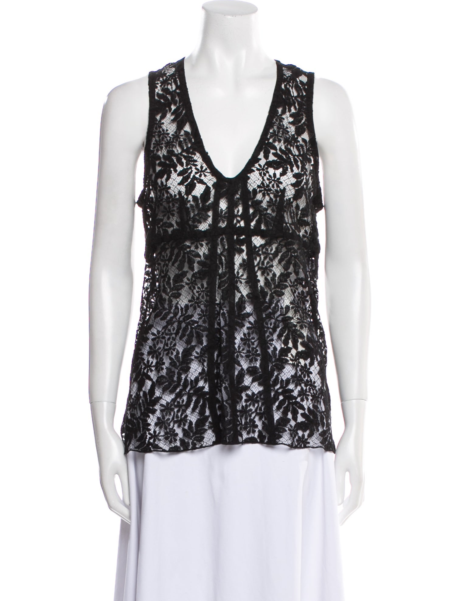 Louis Vuitton 2015 V-Neck Top w/ Tags