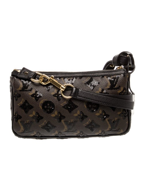 Louis Vuitton LV Monogram Limited Edition Eclipse Pochette Accessoires
