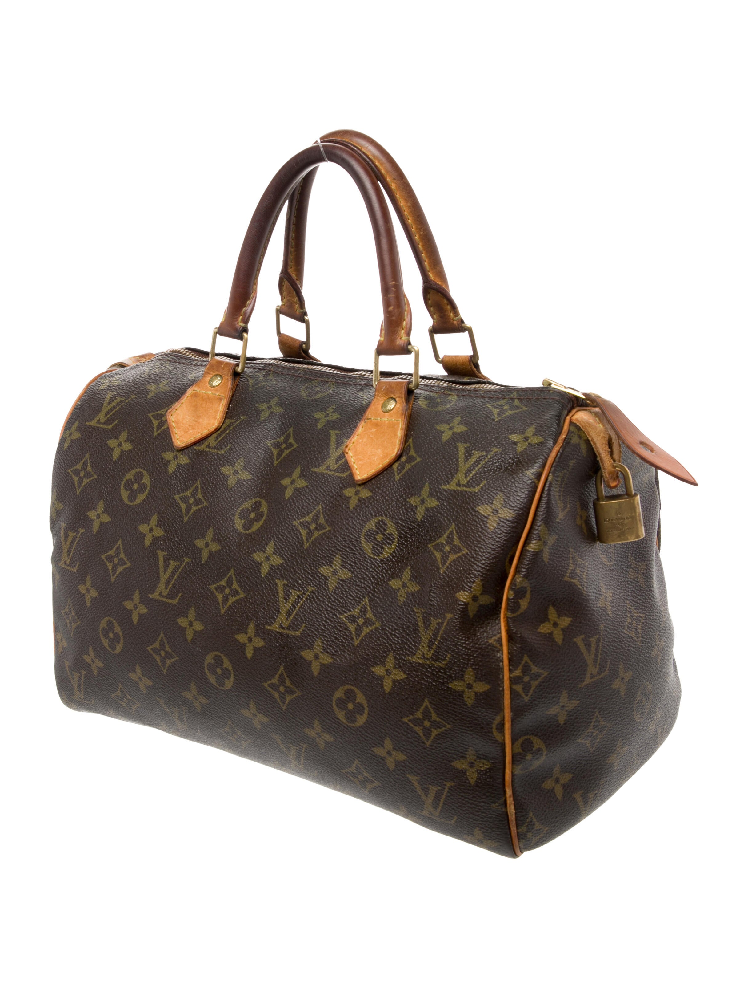 Louis Vuitton LV Monogram Speedy 30 Vintage