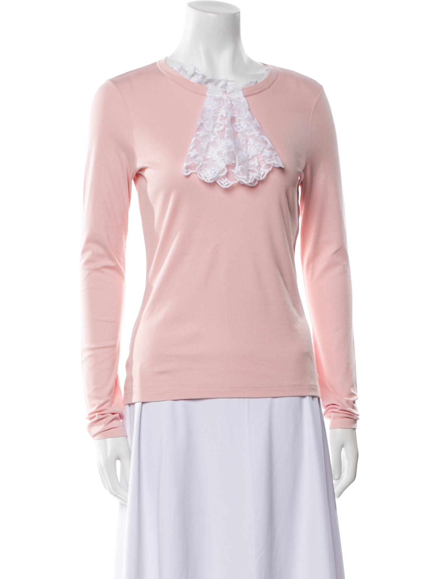 Louis Vuitton Crew Neck Long Sleeve Top