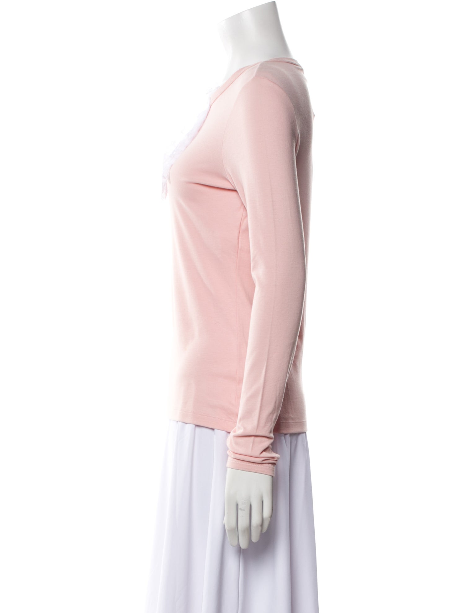 Louis Vuitton Crew Neck Long Sleeve Top