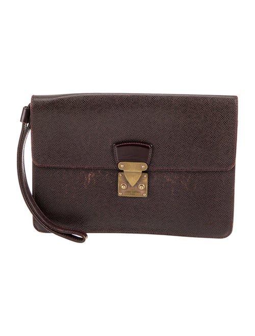 Louis Vuitton Taiga Leather Pochette Kourad Vintage