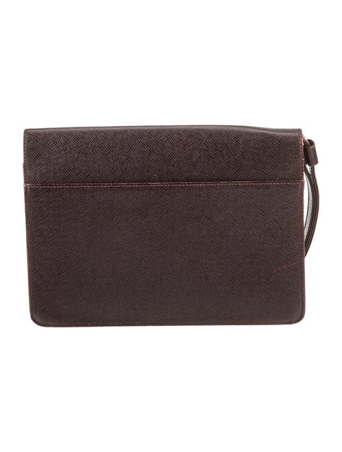 Louis Vuitton Taiga Leather Pochette Kourad Vintage