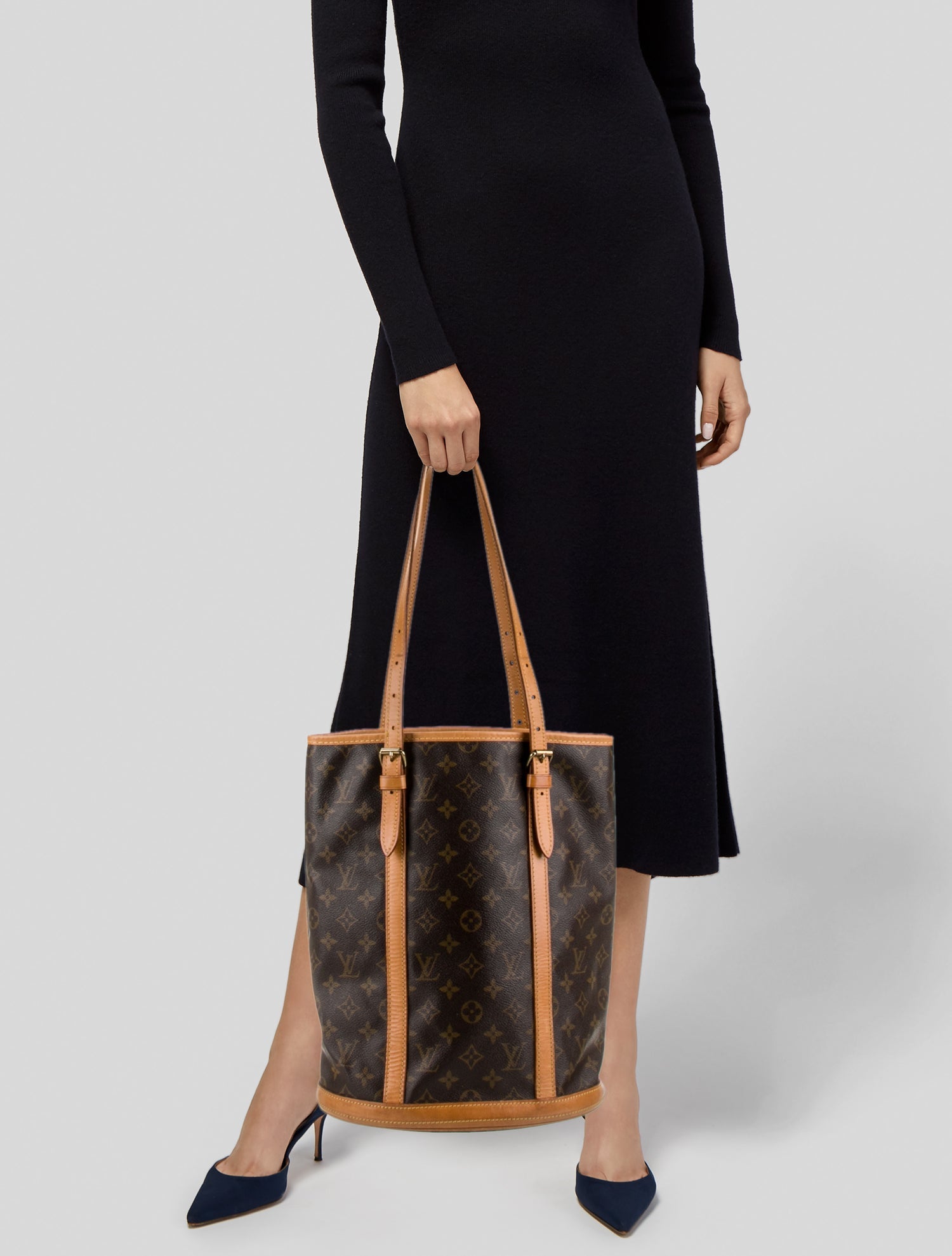 Louis Vuitton LV Monogram Bucket Vintage