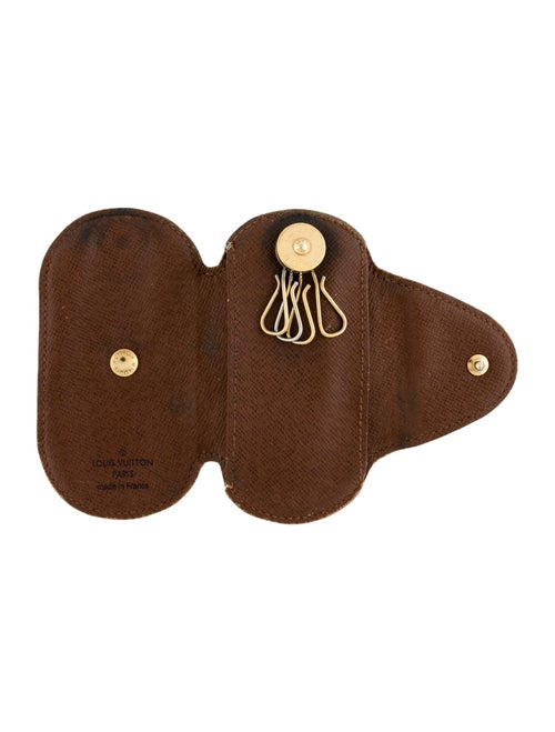 Louis Vuitton Monogram Round Four Key Holder