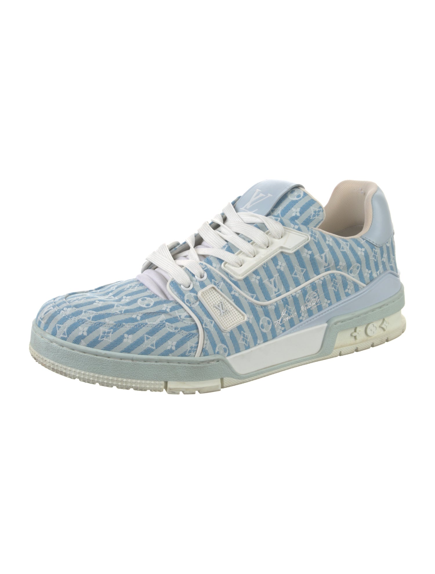 Louis Vuitton Monogram Pattern Canvas Athletic Sneakers