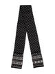 Louis Vuitton Echarpe Petit Damier Scarf Wool Scarf
