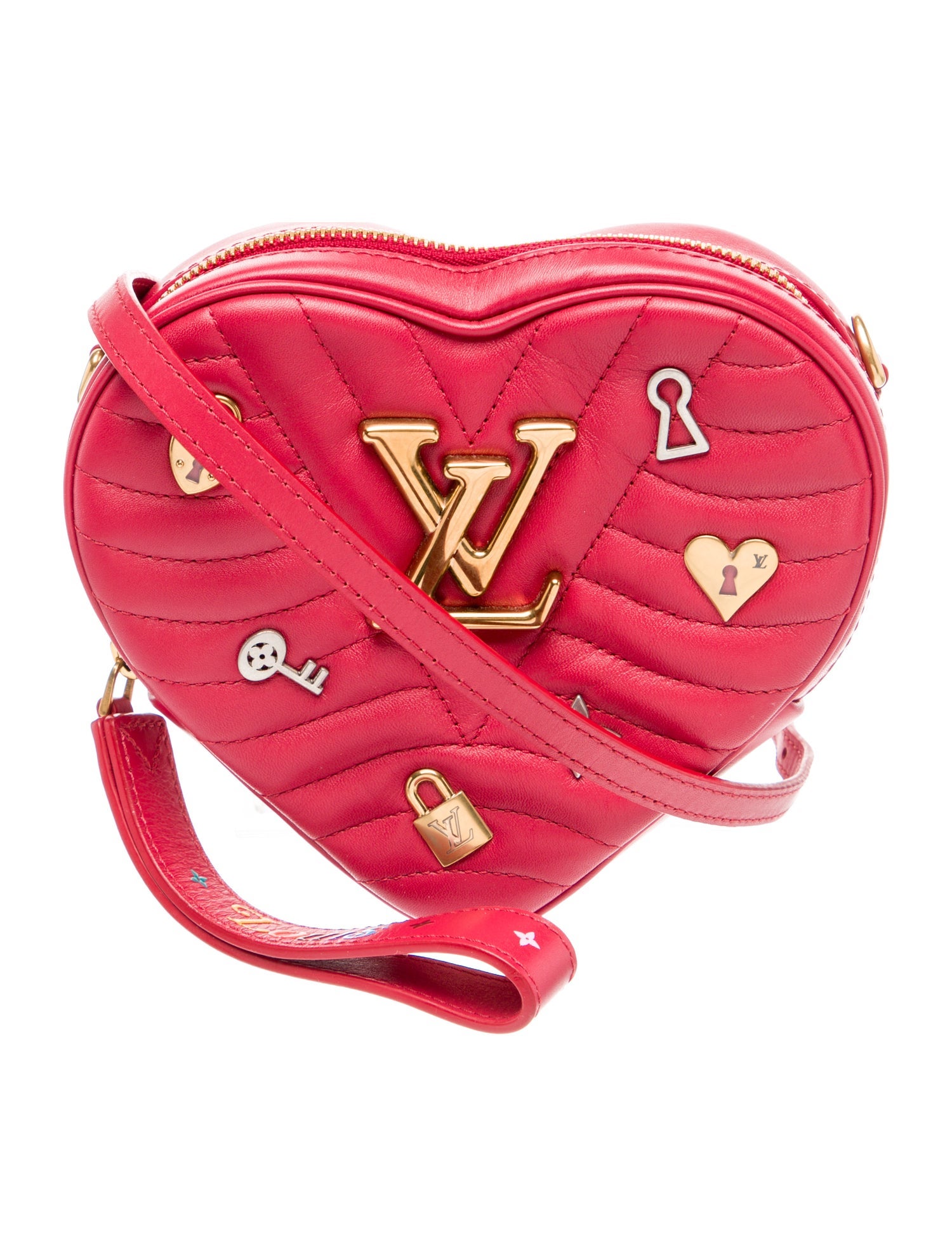 Louis Vuitton LV Monogram Love Lock New Wave Heart
