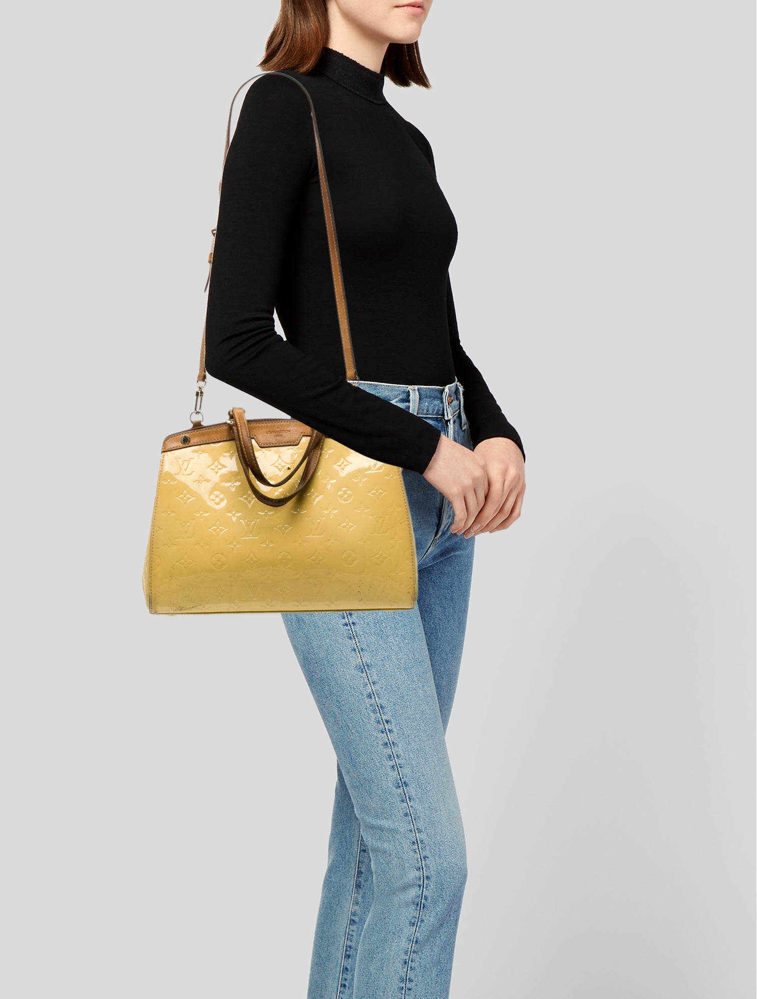 Louis Vuitton Monogram Vernis Brea MM