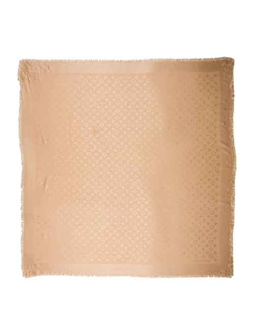 Louis Vuitton Silk LV Monogram Shawl