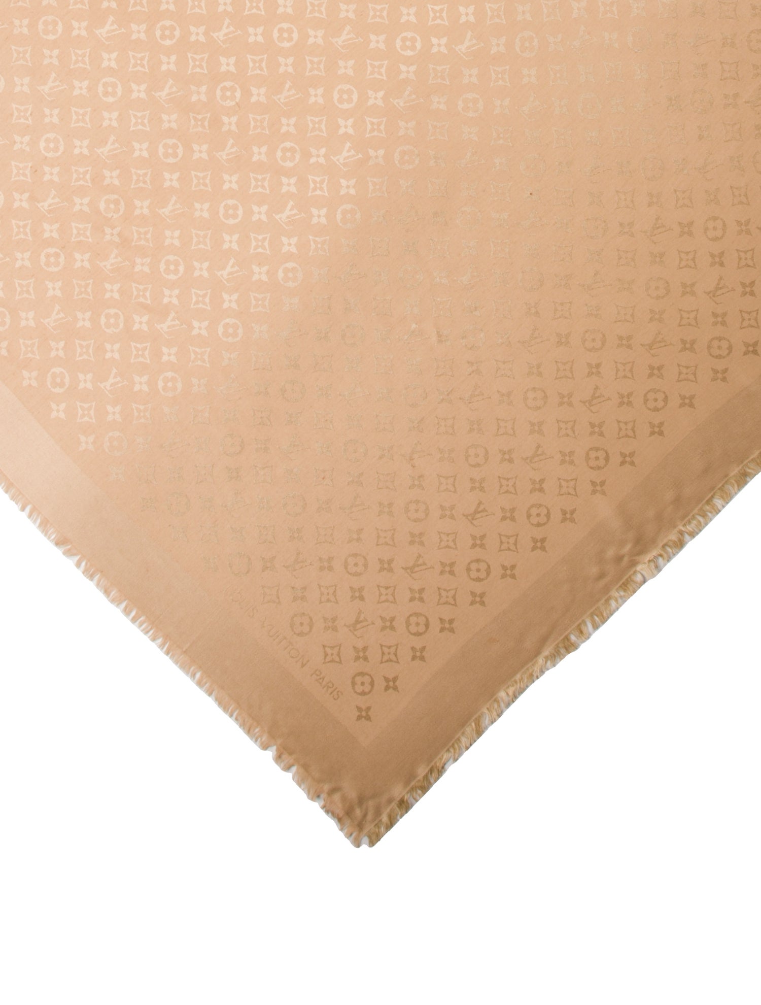 Louis Vuitton Silk LV Monogram Shawl