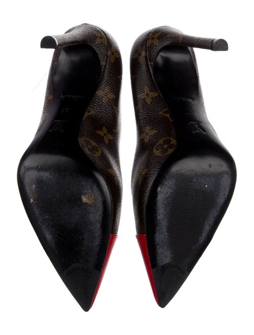 Louis Vuitton LV Monogram Leather Pumps