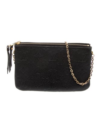 Louis Vuitton LV Monogram Double Zip Pochette