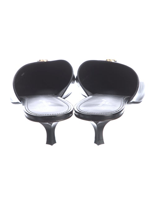Louis Vuitton LV Monogram Leather Mules